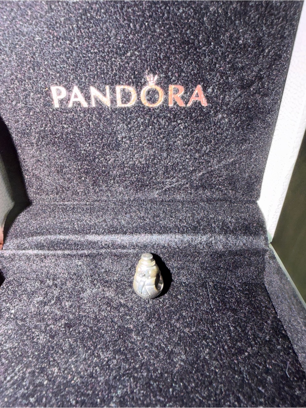 Pandora Silver Snowman Charm